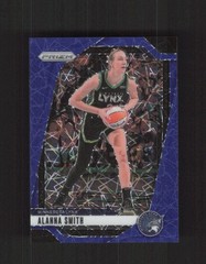 2024 Panini Prizm WNBA #111 Alanna Smith Blue Velocity Prizms