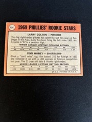 1969 Topps – Rookie Stars #454 Don Money, Larry Colton (RC) Vintage Phillies!🔥