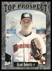 1997 Best Savannah Sand Gnats GRANT ROBERTS RC DODGERS EL CAJON CA