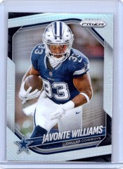 2025 Panini Prizm #1 Javonte Williams Silver