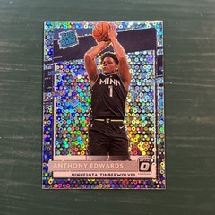 2020-21 Panini Donruss Optic – Rated Rookie Anthony Edwards #151 Disco Prizm