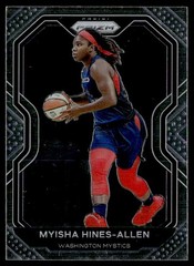 2021-22 Panini Prizm WNBA Myisha Hines-Allen Washington Mystics #40