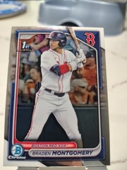 2024 Bowman Draft Chrome BRADEN MONTGOMERY 1st Bowman RC Hot 🔥 QTY