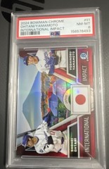 2024 Bowman Chrome – International Impact Shohei Ohtani, Yoshinobu Yamamoto