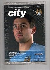Manchester City v Blackpool 2010-2011 Premier League 01/01/2011