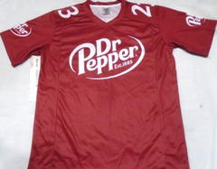 Dr Pepper #23 Team Football Style Jersey Shirt Size Large Adult Promotional