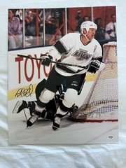 Rob Blake Los Angeles Kings Signed 16×20 Glossy Photo PSA Authenticated