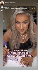 Blake Monroe WWE NXT Autograph Official Exclusive Photo 11×14 Mariah May Signed