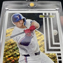 2024 Topps Update Series Topps Black Gold #BG-10 Wyatt Langford Texas Rangers