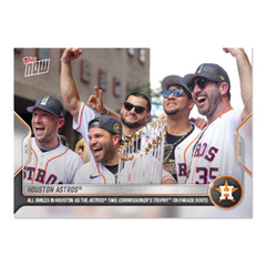 2022 Topps Now #OS-1 Houston Astros WORLD SERIES TROPHY