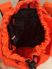 Brand New Wilson WNBA DRV Basketball Orange Backpack with Padded Shoulder