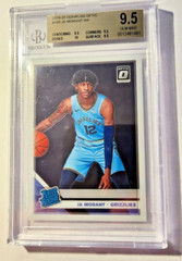 JA MORANT 2019-20 Donruss Optic #168 Rated Rookie BGS 9.5 GEM MINT (GM)