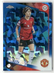 2025-26 Topps Chrome Sapphire Edition UEFA WCL #91 Hinata Miyazawa