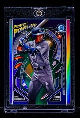 George Lombard Jr. RARE POWER-UP REFRACTOR INVESTMENT ROOKIE CARD Yankees SP RC