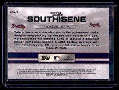 2025 Bowman Draft Tate Southisene Bowman Draft Night #BDN-7 Atlanta Braves