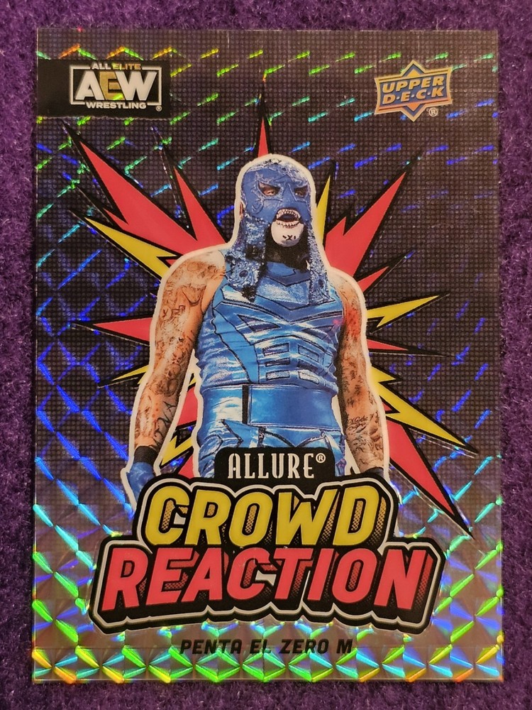 2024 Upper Deck AEW Allure – Penta El Zero M Crowd Reaction Purple Diamond 02/10
