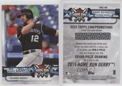 2018 Topps Home Run Challenge Promotion Mark Reynolds #HRC-MR 0ws