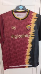 AS Roma x Aries Football Shirt Size Large