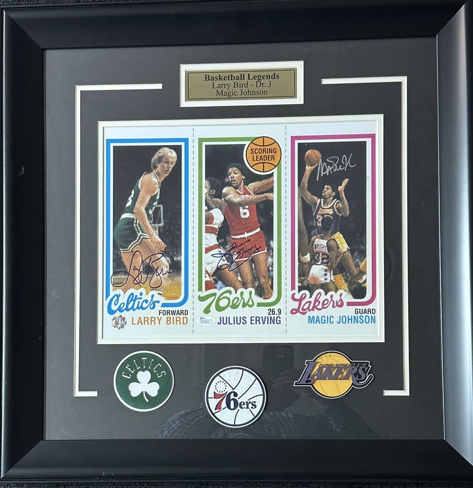 bird magic dr j Photo Signed