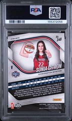 2025 PANINI PRIZM WNBA WNBA LOGO PRIZM #148 SONIA CITRON PSA 10