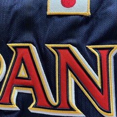 NEW MIZUNO Japan WBC WORLD BASEBALL Classic Jersey Navy Red Embroidery Blank XL