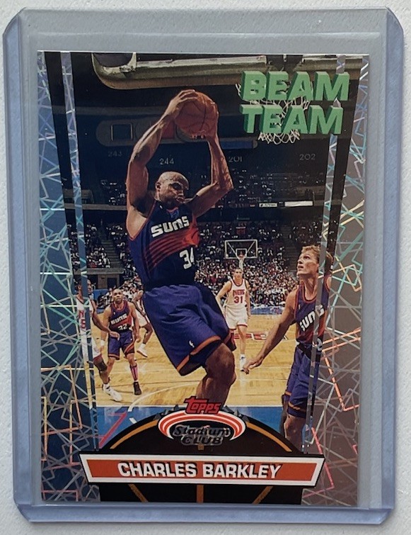 Charles Barkley 1992-93 Topps Stadium Club Members Only Beam Team #15