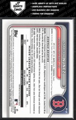 2024 Bowman Chrome Starlyn Nunez BCP-207 1st Speckle Refractor /299 Red Sox