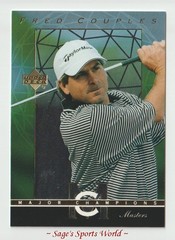 2003 Upper Deck Golf Major Champions #17 Fred Couples 92 Masters