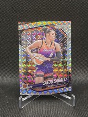 2025 Panini Prizm WNBA #4 Satou Sabally Mosaic Prizm /3 Mercury SP