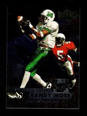 1998 METAL UNIVERSE #190 RANDY MOSS RC VIKINGS RAIDERS PATRIOTS