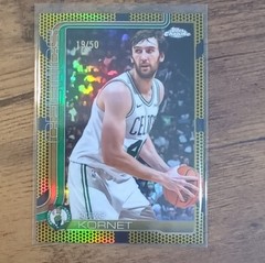 2025-26 Topps Chrome Gold /50 Luke Kornet #37 Boston Celtics NBA Basketball NM