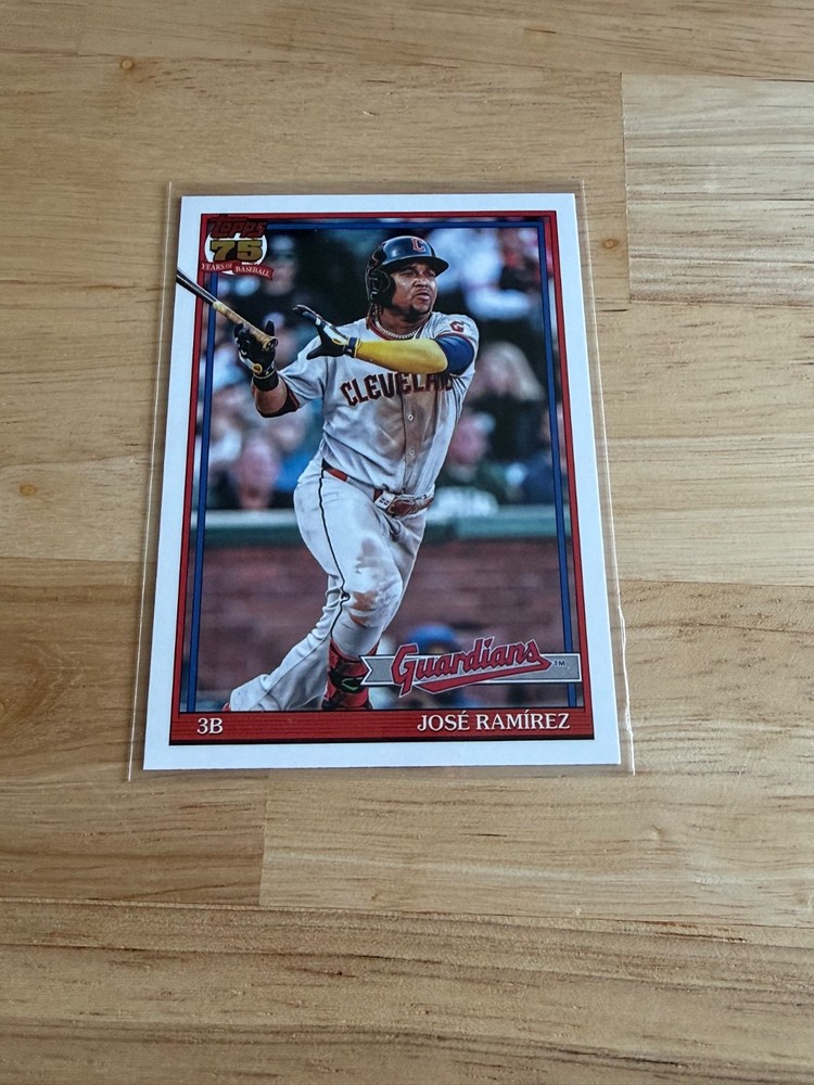 2026 Topps Series 1 – 1991 Topps Baseball Jose Ramirez #T91-69
