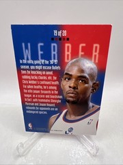 1996-97 Fleer Ultra Board Game Chris Webber #19 Wizards
