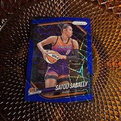 2025 Prizm WNBA Blue Velocity #4 Satou Sabally Phoenix Mercury