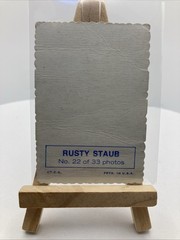 1969 Topps – Deckle Edge Rusty Staub #22