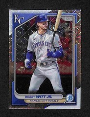 2024 Bowman Chrome Mega Bobby Witt Jr. Mojo Refractor #1