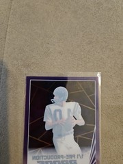 2024 Leaf Collective Fran Tarkenton 1/1 Pre-Production Proof PURPLE COLOR MATCH!