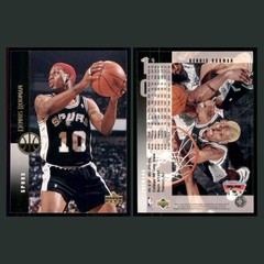 Dennis Rodman Lot 12 Basketball Cards San Antonio Spurs Topps Fleer Upper Deck