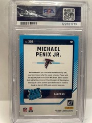 2024 Panini Donruss – Rated Rookie Michael Penix Jr. #308 (RC) PSA10