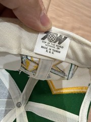 Vintage NCAA Notre Dame Fighting Irish Top of the World Bolt Snapback Hat