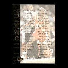 Checklist 1994-95 Upper Deck Checklist #180 R328G 61