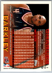 Charles Barkley Kenner/Topps/Upper Deck Starting Lineup Cards 179 1997