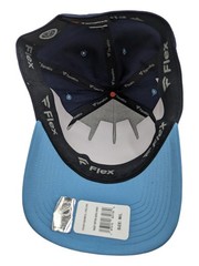 Seattle Kraken Fanatics Branded Fundamental 2-Tone Flex Hat – Deep Sea Blue M/L