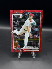 2026 Topps Series Two #552 Merrill Kelly Red Diamante Foil 3/5 SSP Diamondbacks