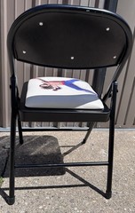 WWE Fastlane SmackDown AJ Styles Ringside Chair Man Cave Nationwide Arena 2018