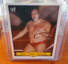 2012 Topps Heritage WWE Andre the Giant Tribute Andre the Giant #1 of 10.