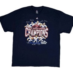 Majestic Boston Red Sox 2013 WORLD SERIES CHAMPIONS Cartoon Players T-Shirt 2XL
