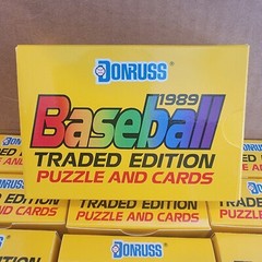 1989 Donruss TRADED Complete FACTORY Sealed BASEBALL Cards Set 1-56 NOLAN RYAN