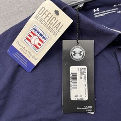 MLB Hall of Fame Induction Polo Shirt 2018 Blue Under Armour XL Cooperstown