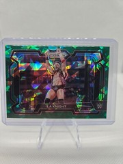 LA Knight 2024 Panini Prizm WWE #23 Green Ice Prizm Trading Card